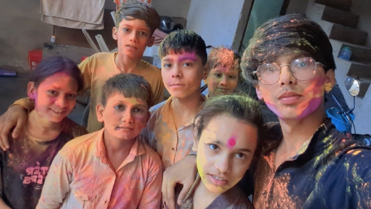 Family Ke Saath Holi Celebration♥️ || Raat Ko Baba Ke Darshan Karne Gaye🙏