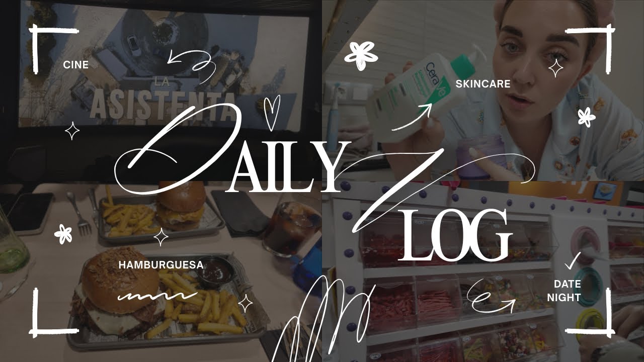 Vlog 02 || la asistenta, date night, hamburguesas y skincare 🧴🍔🎬