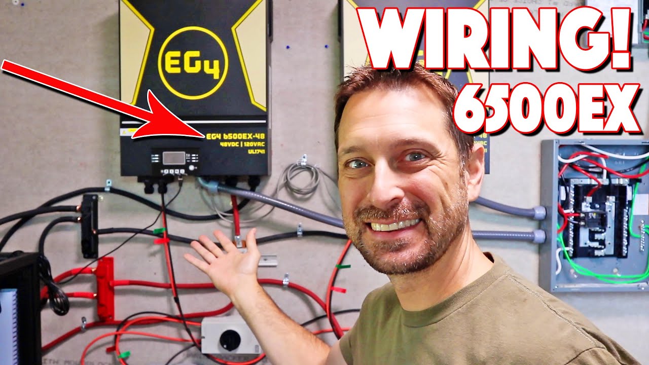 EG4 Inverter Installation Full System Wiring And Tips! Off Grid Solar!