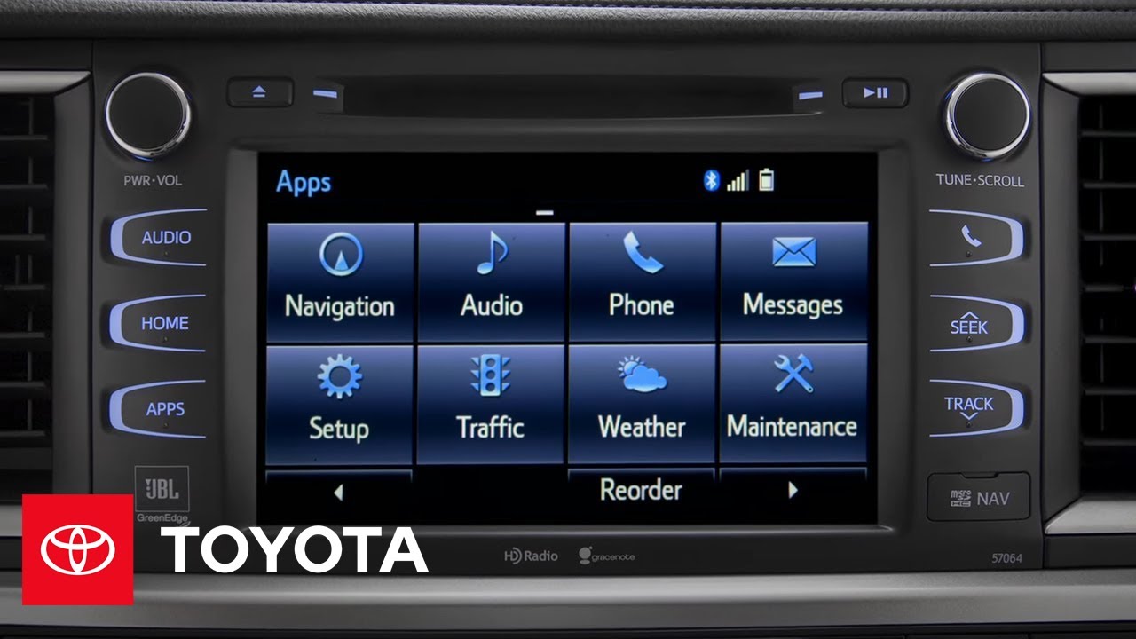 2014 Highlander: Entune&trade; Advanced HD Weather* | Toyota