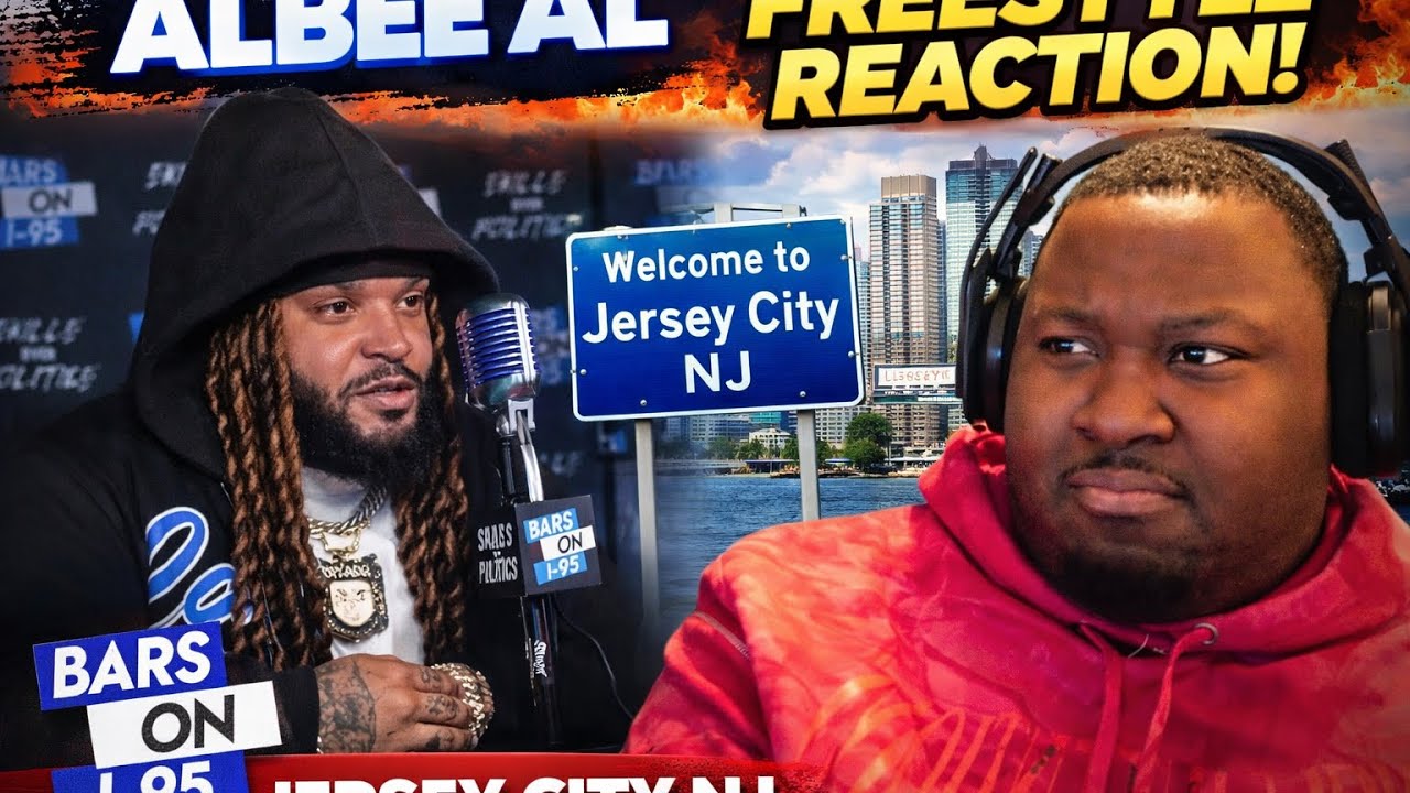 DONT GO TO JERSEY CITY!! | Albee Al Bars On I-95 Freestyle (REACTION)
