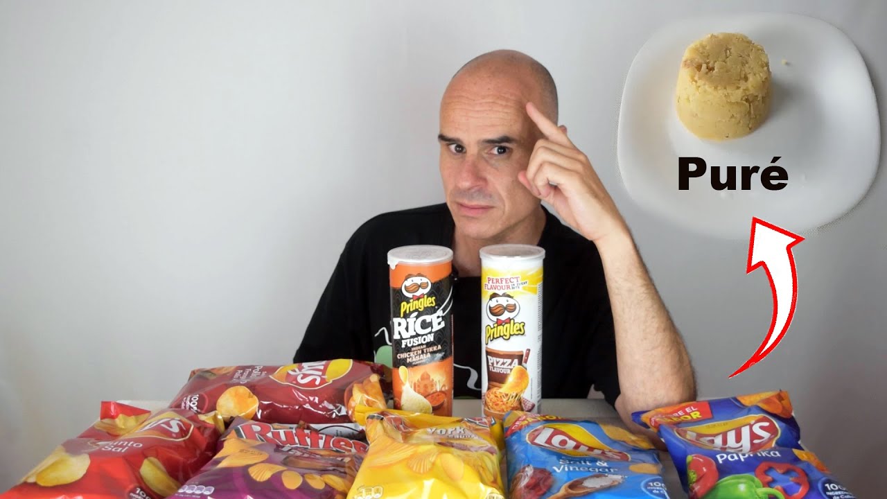 Sabor de Marca: ¡Puré de Patatas con Chips de Bolsa! ¿Funcionará? 🥔😲