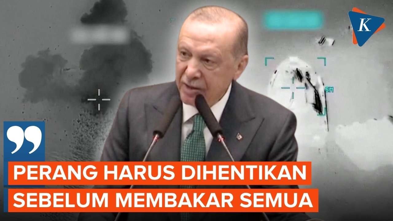 Erdogan: Perang dengan Iran Harus Dihentikan Sebelum Membakar Seluruh Kawasan