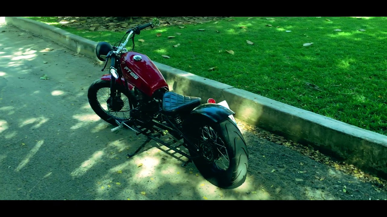 Motor 125 tipo #bobber Italika