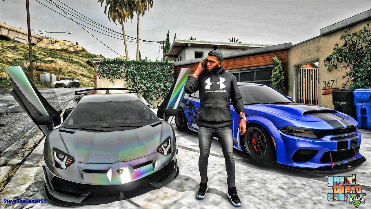 Millionaire's Best Garage in GTA 5|  Let's Go to Work| GTA 5 Mods| 4K