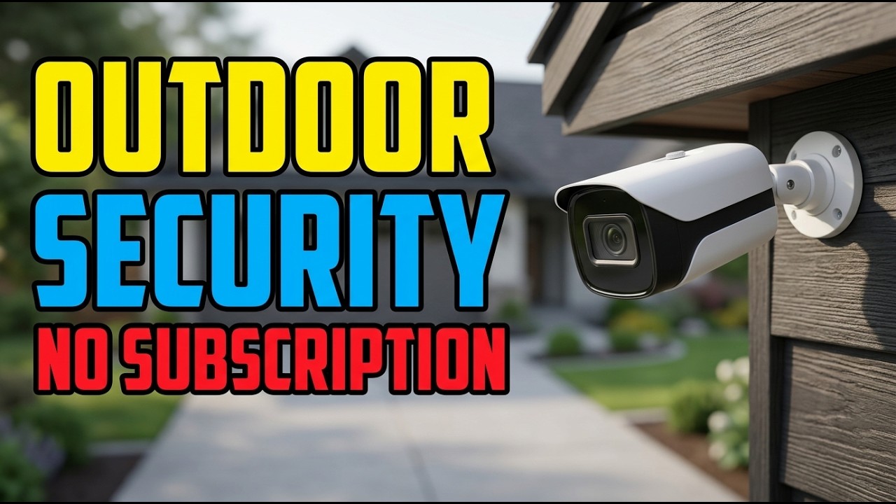 TOP 5 Best Outdoor Security Cameras without Subscription 2026 | Security Cameras With Free Recording