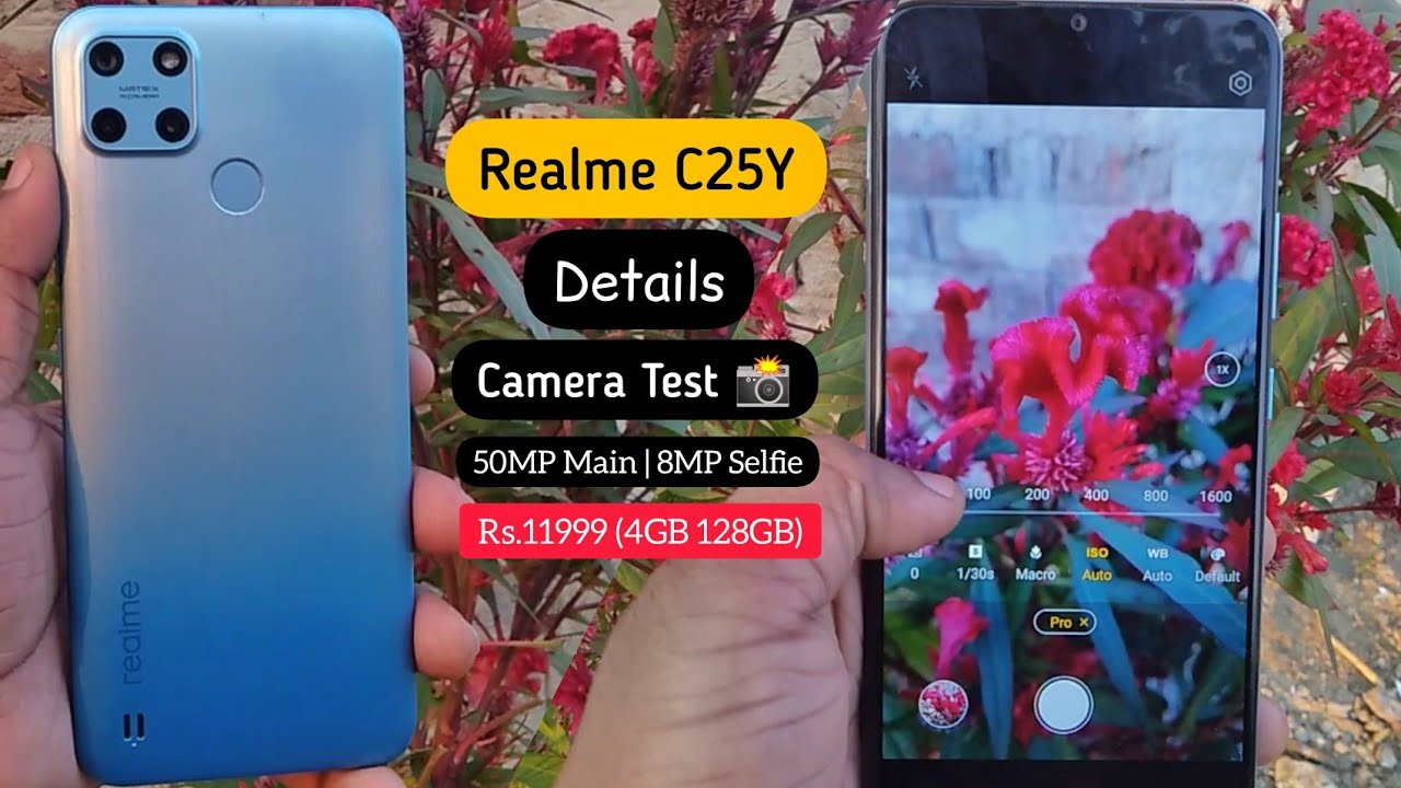 Realme C25Y Camera Test 📸 | Details Camera Review | 50MP Main 8MP Selfie | Rs.11999/- | Hindi