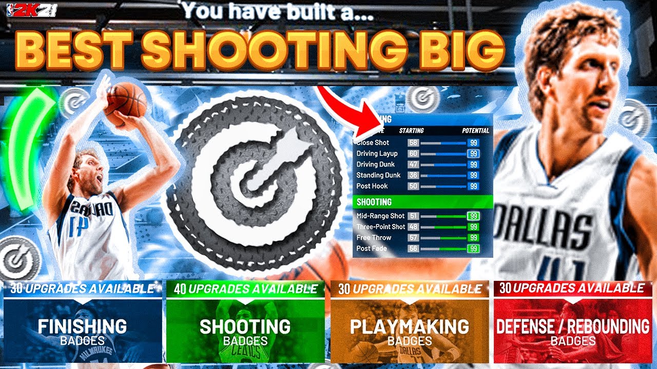 BEST STRETCH BIG BUILD! NBA 2K21