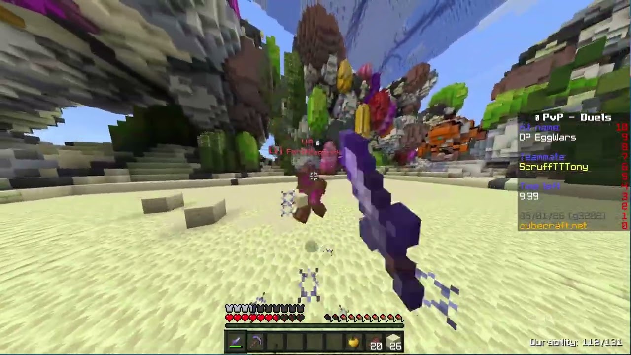 Cubecraft duels 2v2