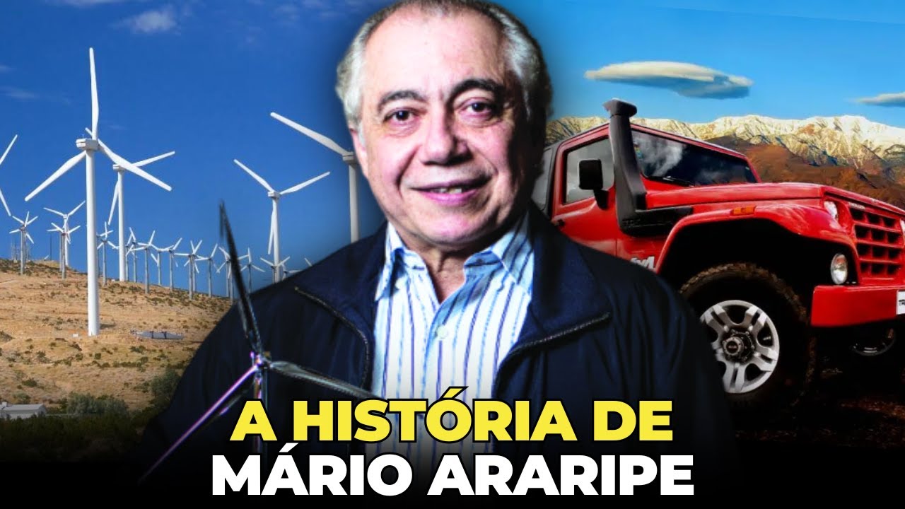 DO SERT&Atilde;O AOS BILH&Otilde;ES - A HIST&Oacute;RIA DO REI DA ENERGIA E&Oacute;LICA - MARIO ARARIPE