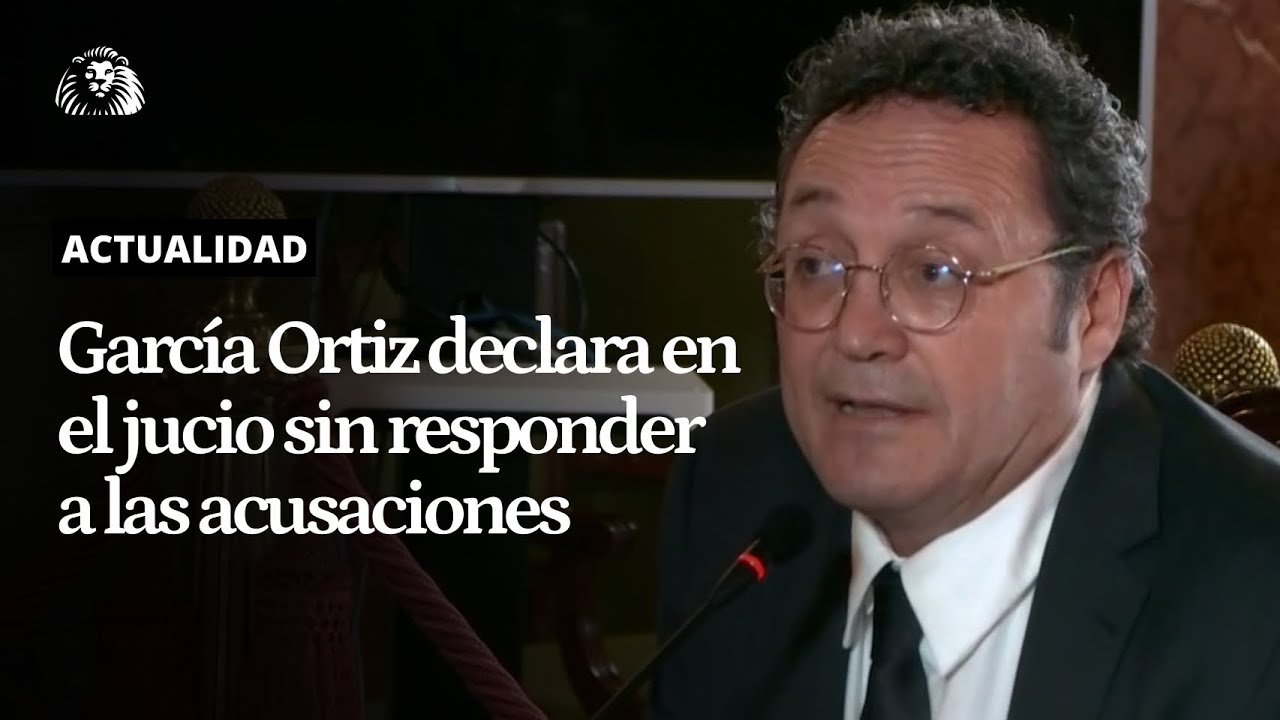 CASO FISCAL GENERAL | GARCÍA ORTIZ DECLARA que NO filtró el mail y NO RESPONDE a las ACUSACIONES