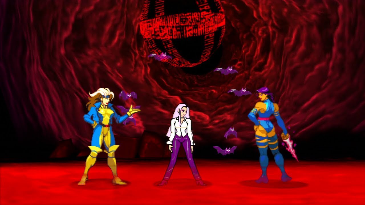 Marvel VS Capcom 2 - Rogue/Morrigan/Psylocke - Expert Difficulty Playthrough
