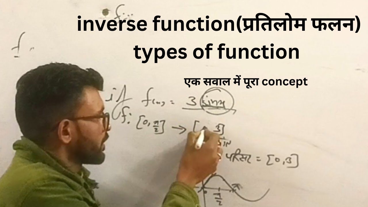 Class 12th Maths: Inverse Function in 10 Minutes! ⚡ | One-One & Onto Live Class