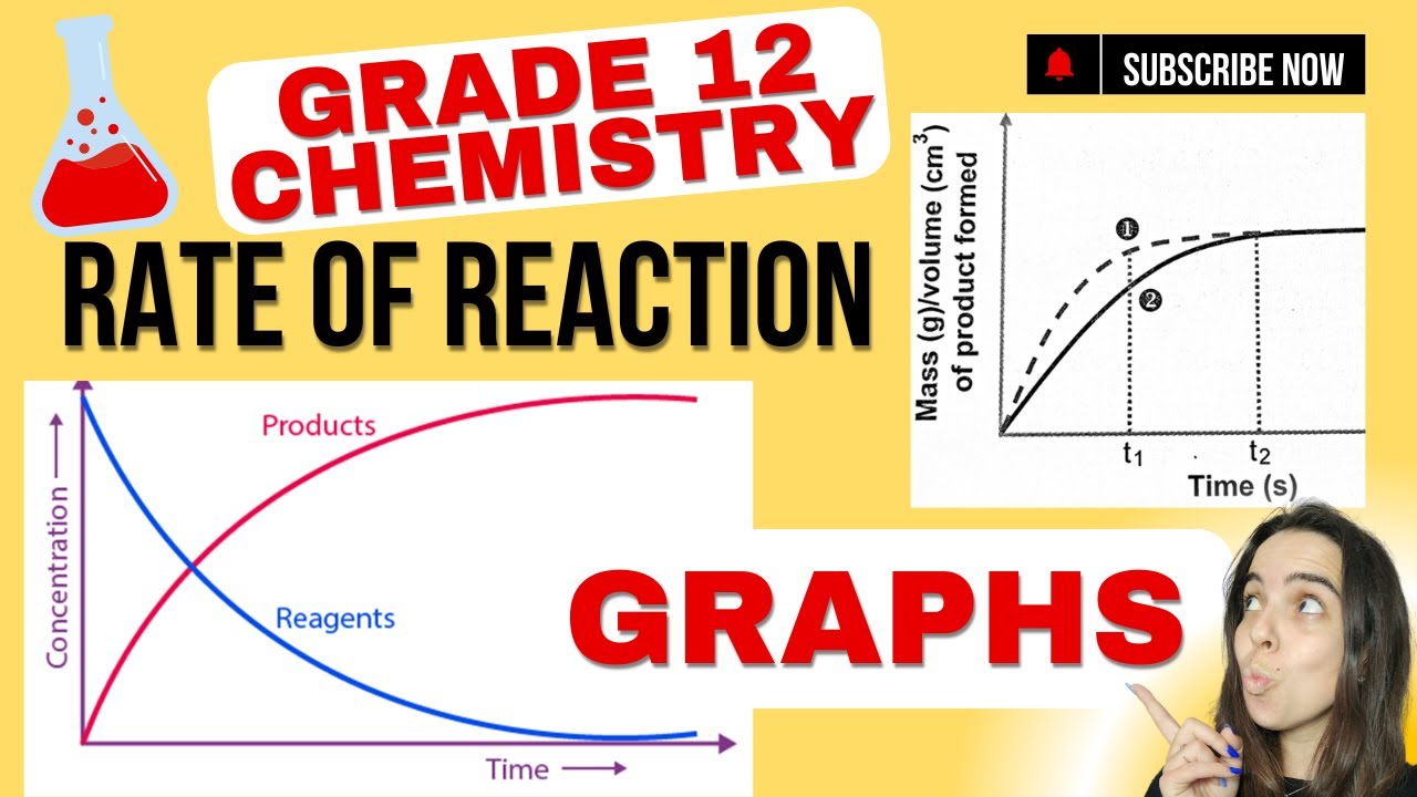 Rate of Reaction Graphs Grade 12 Chemistry