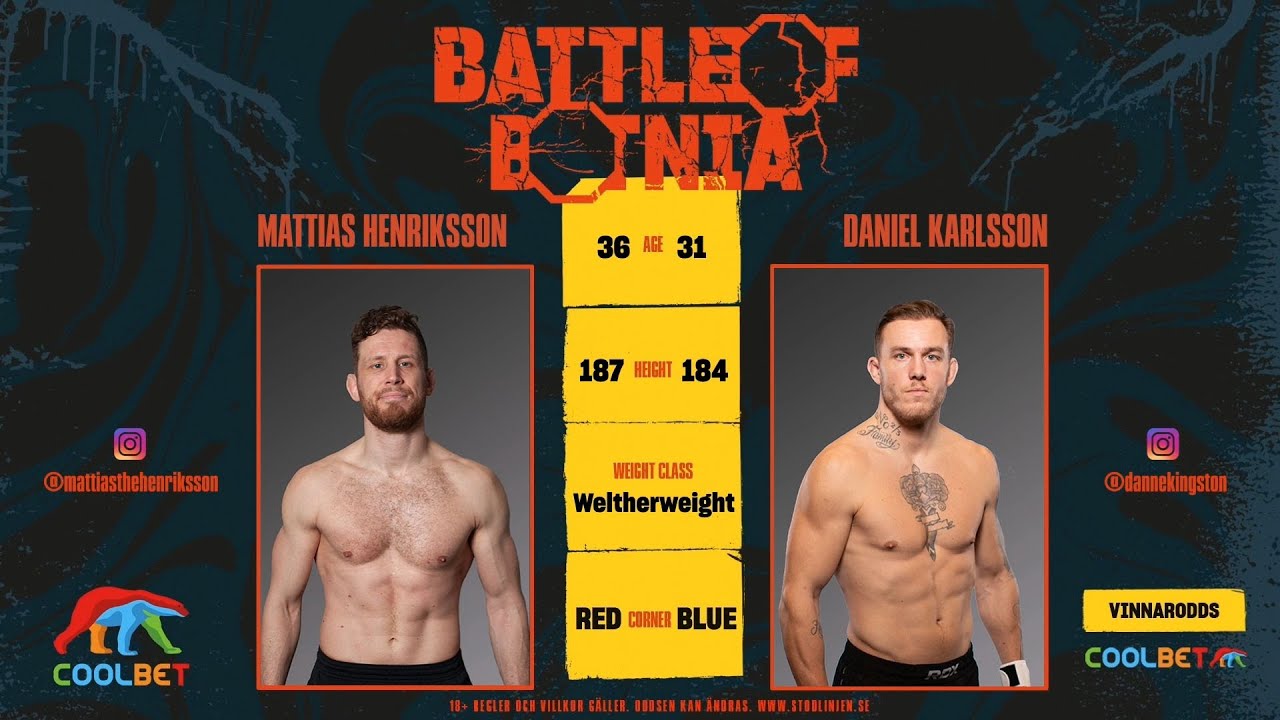 Battle of Botnia 10 Mattias Henriksson vs. Daniel Karlsson