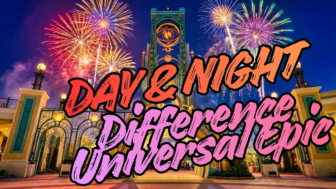 🔥 Universal Epic Universe Day & Night Experience | Rides, Lands & Stunning Views! 🌙✨