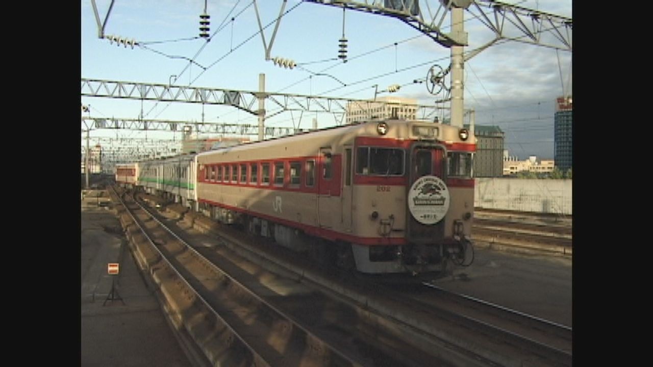 （非HD）ビール列車を札幌駅でキャッチ