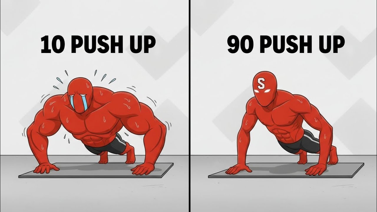 100 Push-Ups Sirf Strong Log Nahi Karte — Yeh Cheez Zaroori Hai #video 