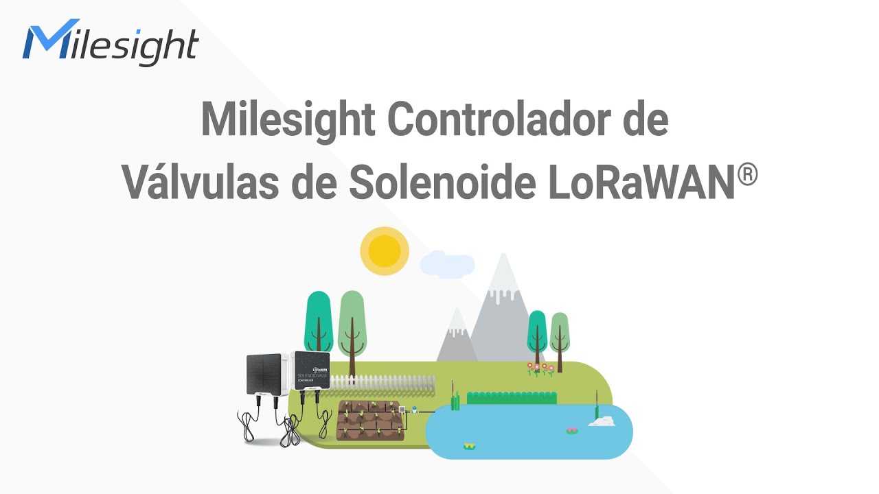 Milesight Controlador de Válvulas de Solenoide LoRaWAN®