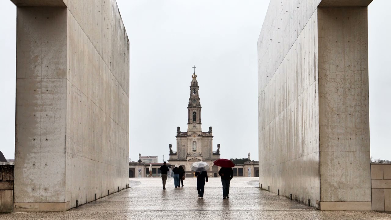 Santuário de Fátima em Portugal.