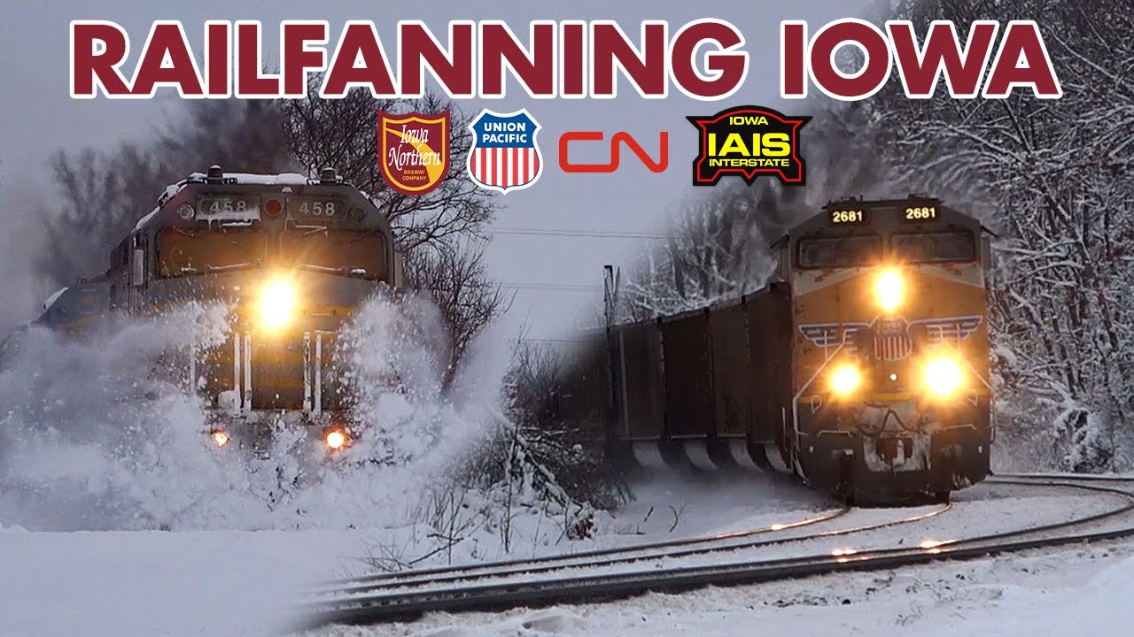 Railfanning Around Iowa: January 2024