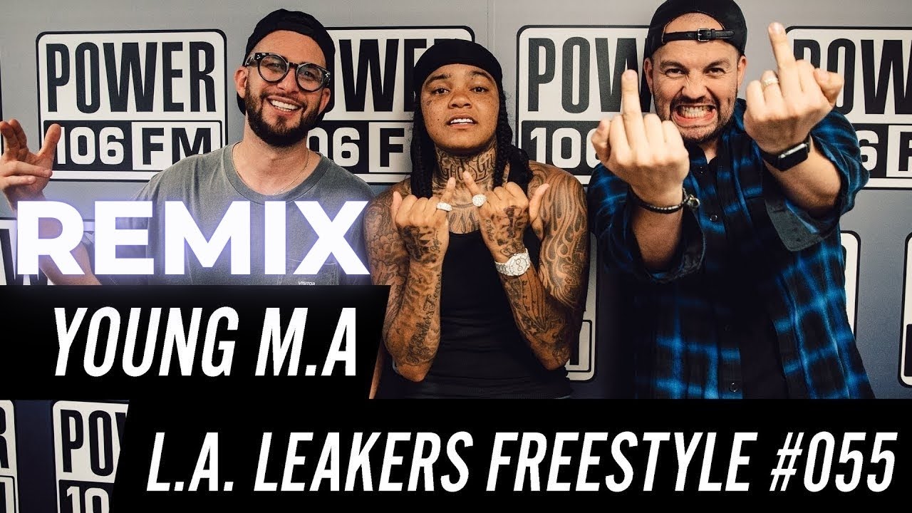 YOUNG M.A | LA LEAKERS | Crazy Freestyle! (REMIX)