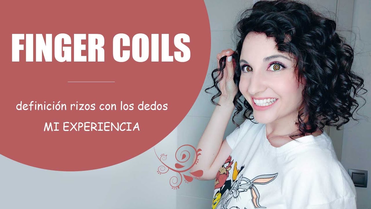 Técnica FINGER COILS, ¿quieres unos rizos perfectos? 👩‍🦱 – Definición de rizos muy sencilla