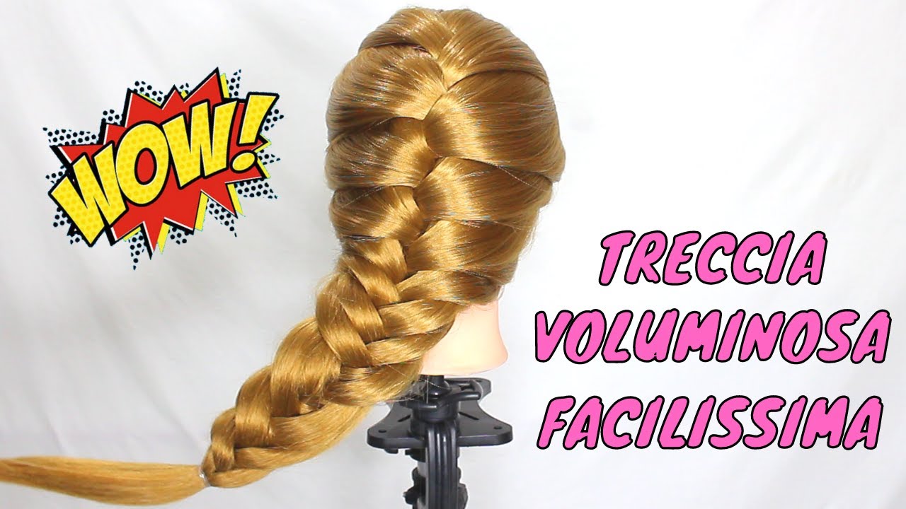 Treccia VOLUMINOSA 🤩🤩 in pochissimi minuti‼️