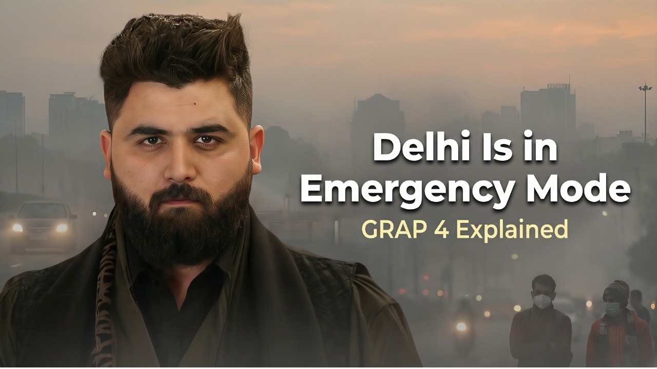 Delhi&rsquo;s Air Is Now in Emergency Mode. GRAP 4 Explained Simply
