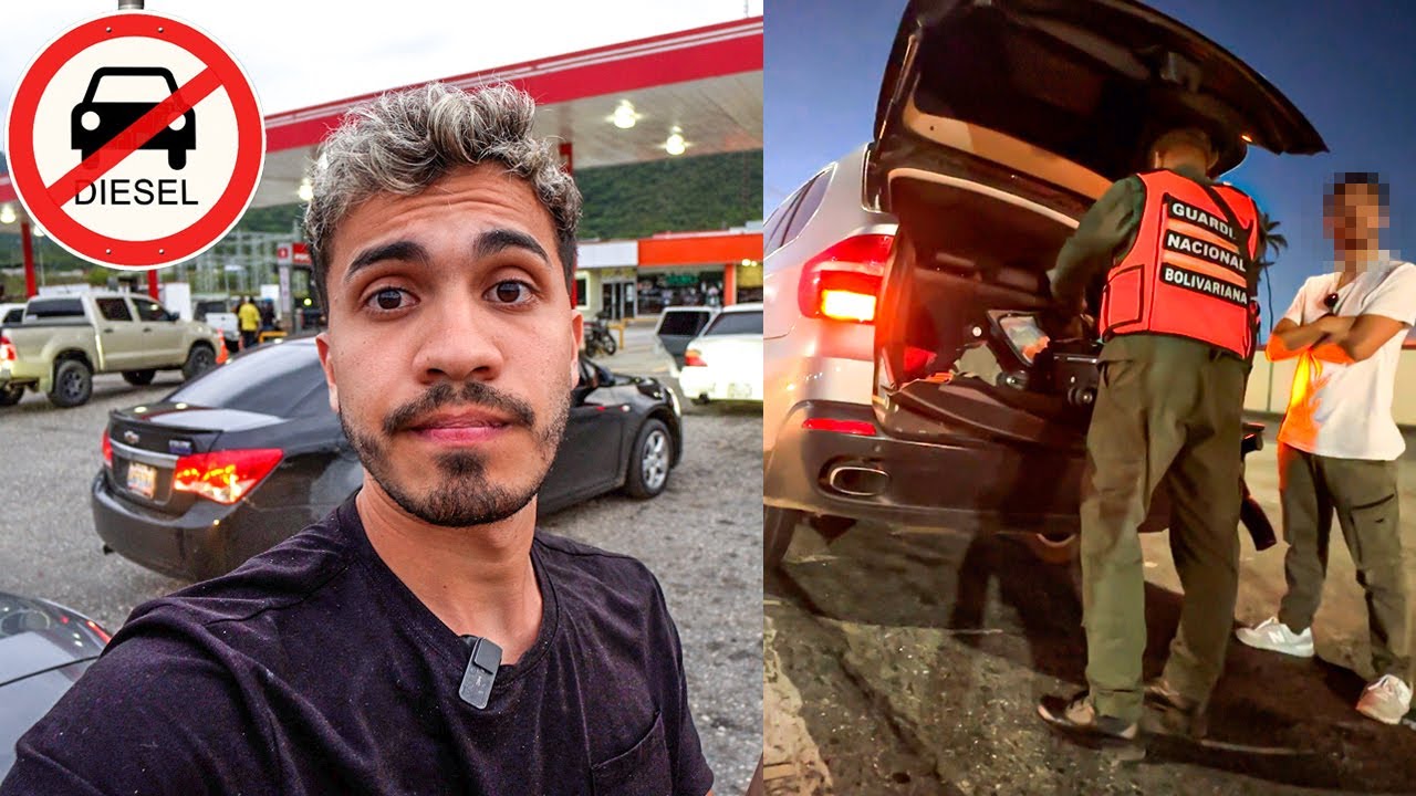 As&iacute; es viajar por CARRETERA en Venezuela | No hay GASOLINA