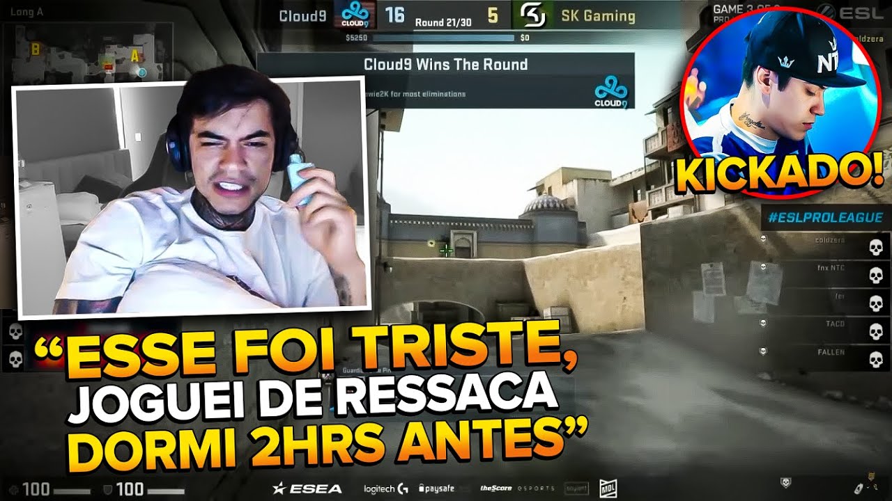 FNX REAGE À VIDEO SOBRE SUA CARREIRA NO CS FEITO PELO CACHORRO1337!