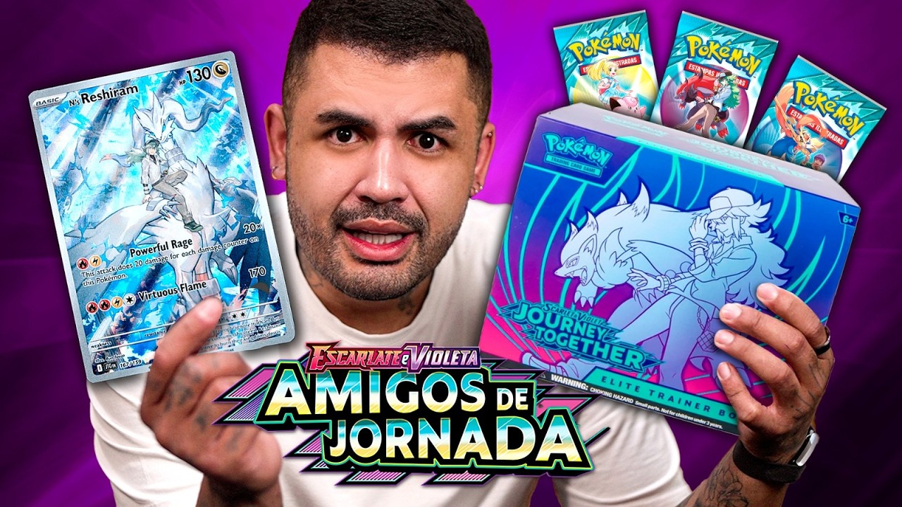 FUI DECEPCIONADO PELO BRASIL COM ESSA COLE&Ccedil;&Atilde;O DE AMIGOS JORNADA - POK&Eacute;MON TCG