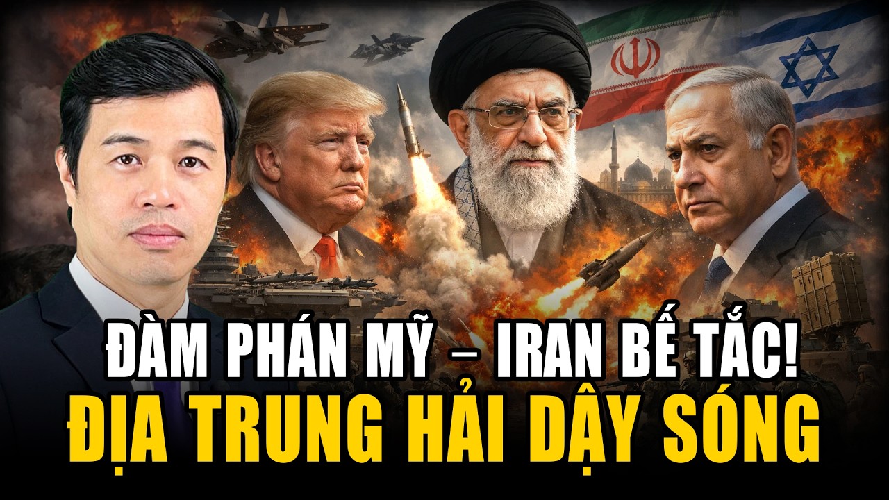 Đàm Phán Geneva Bế Tắc: Mỹ Dồn Quân, Israel Nâng Báo Động – Phương Án Quân Sự Đang Được Chuẩn Bị?