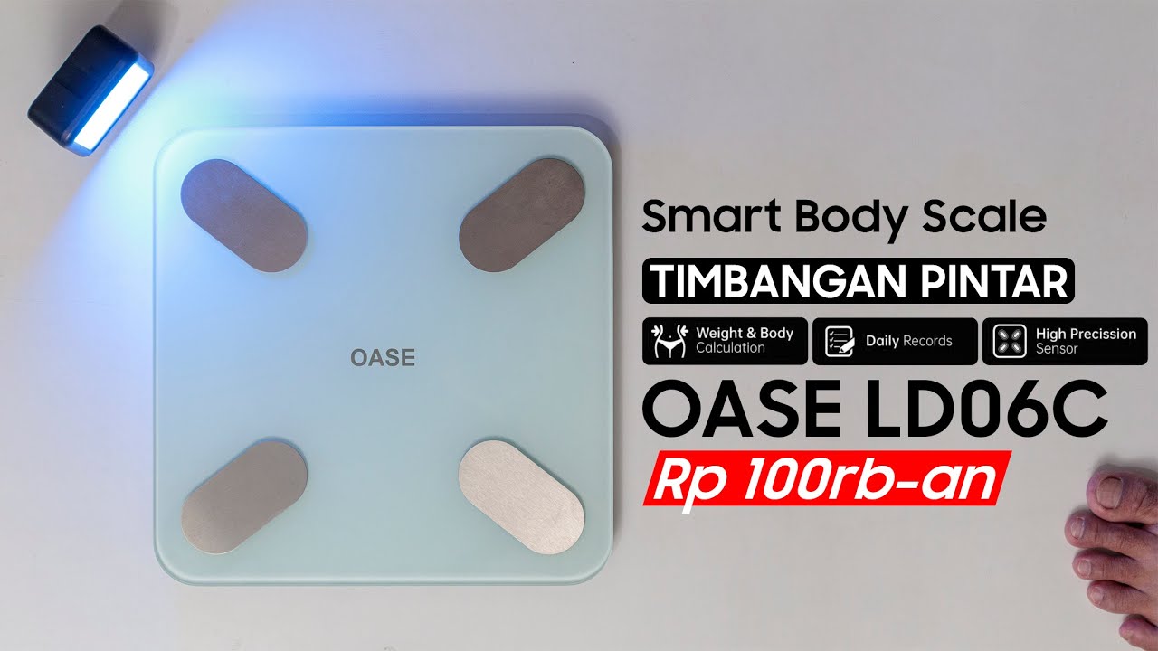 XIAOMI LEWAT!! Body Smart Scale OASE LD06C Buat Yang Lagi Diet