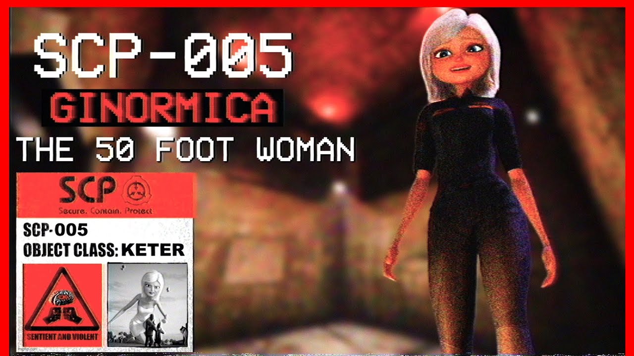 SCP Foundation Contains GINORMICA from Monsters vs aliens | Analog horror + Interview Logs