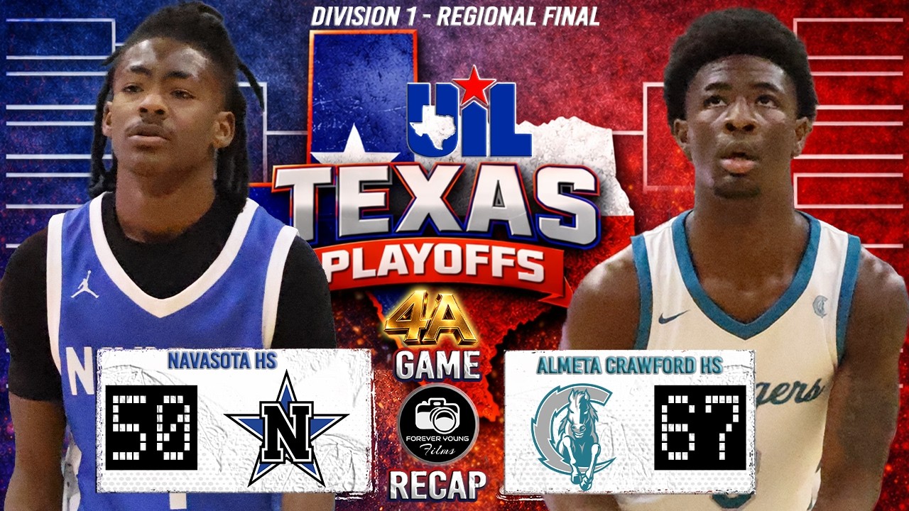 UIL 4A Texas State Playoffs | Regional Final Game Recap | Navasota HS vs  Almeta Crawford HS