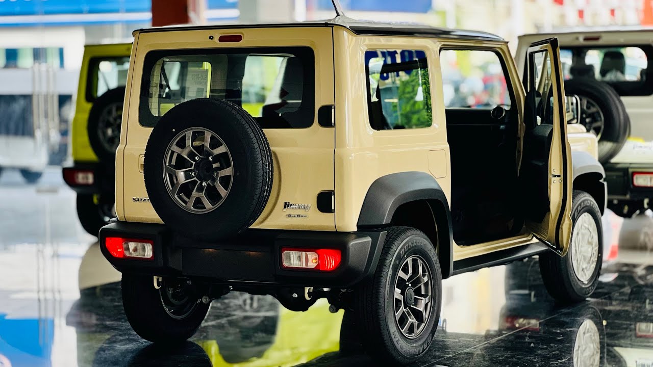 2025 SUZUKI JIMNY 1.5L GLX (3-door) - Chiffon Ivory Metallic Yellow Collar l Exterior And Interior