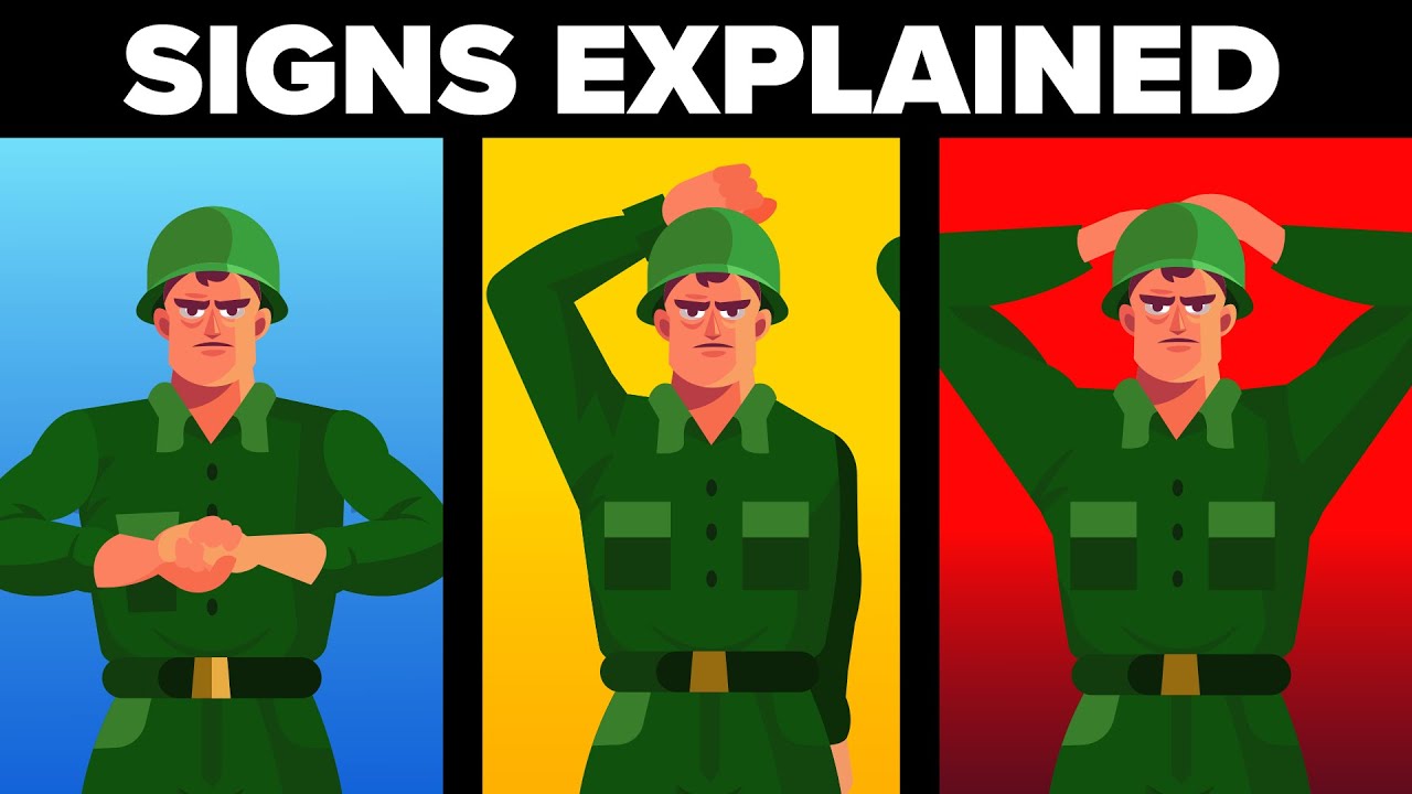 Military / Army Hand Signs Explained (Signals & What Do They Mean)