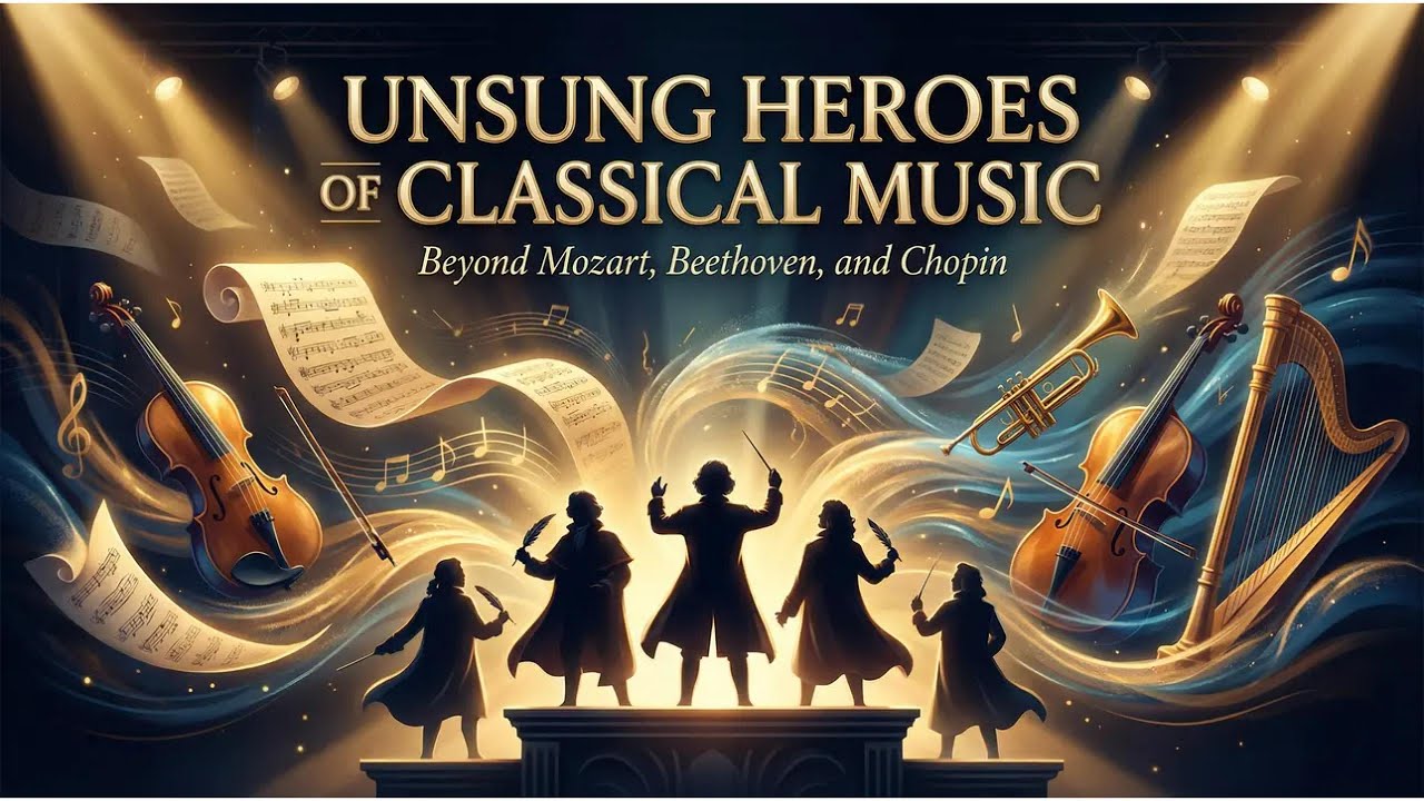 Unsung music heroes: Beyond Mozart, Beethoven, and Chopin
