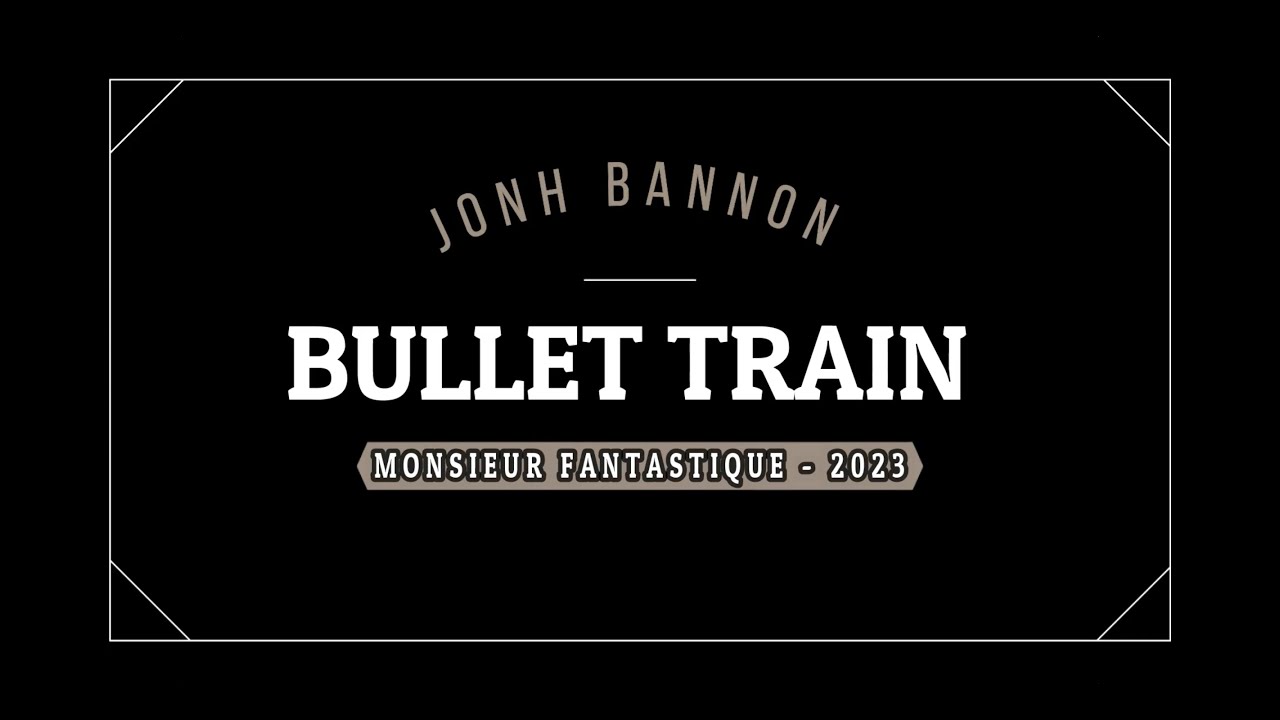 BULLET TRAIN DE JOHN BANNON PAR MAURICE DOUDA#magicien #magie #closeup #livre #cartes #tricks #card