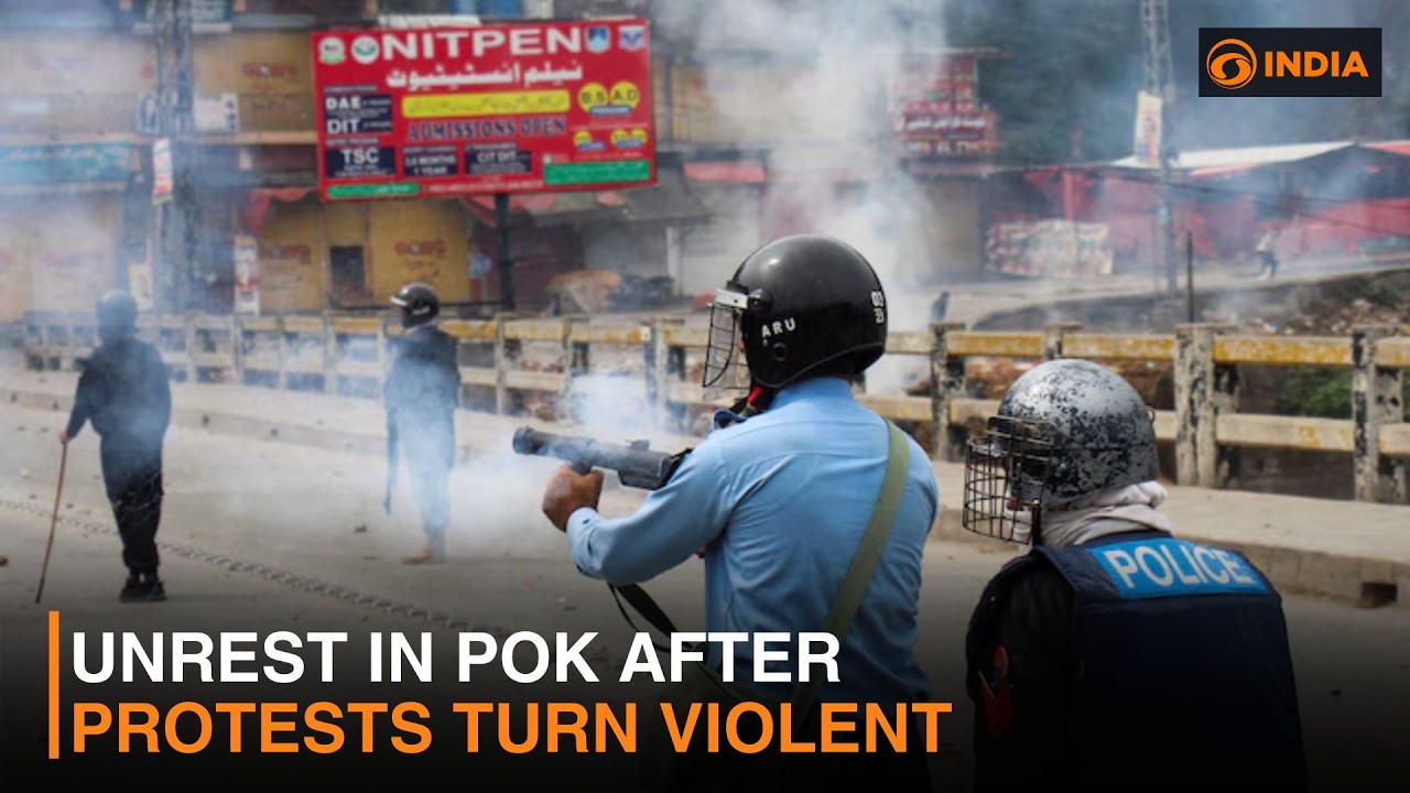 Tensions reported in Pakistan-occupied Kashmir amid violent clashes