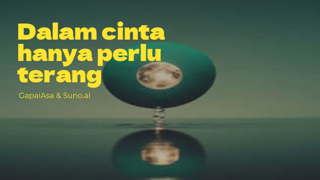 Dalam cinta hanya perlu terang | GapaiAsa & Suno AI – Subscribe, Like & Share for More Vibes