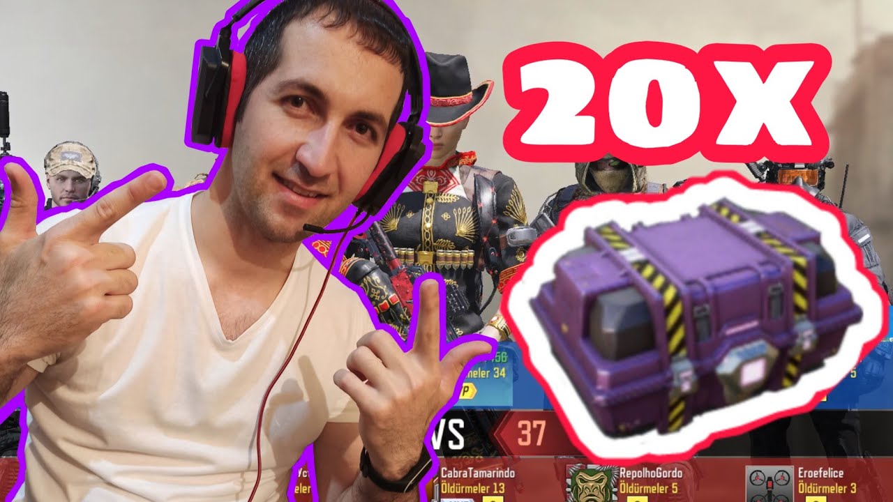 20 SANDIQ ACDIM! & 34KILLI MATCH. COD MOBILE AZERBAYCAN