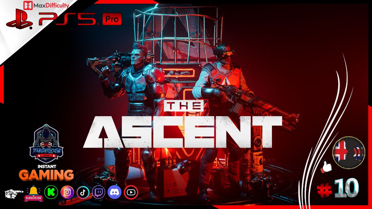 The Ascent｜ #10｜Max difficulty ｜ PS5 ｜ Full Game | 4K