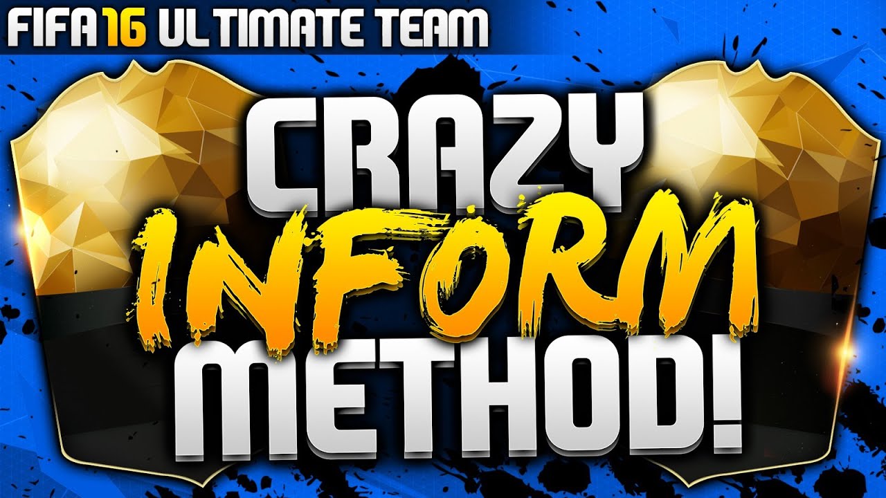 Fifa 16 - Crazy Inform Trading Method!