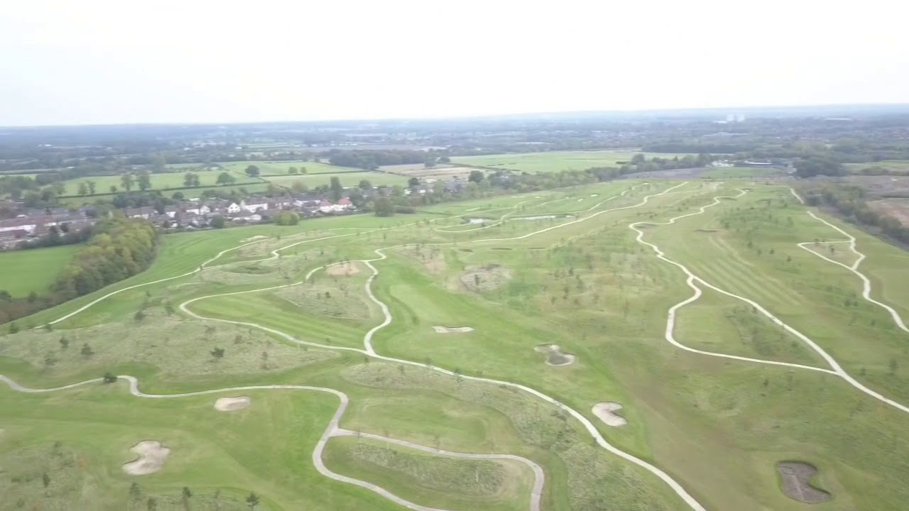 Mavic Pro Footage over Walsall F.C. training ground & Springhill golf academy