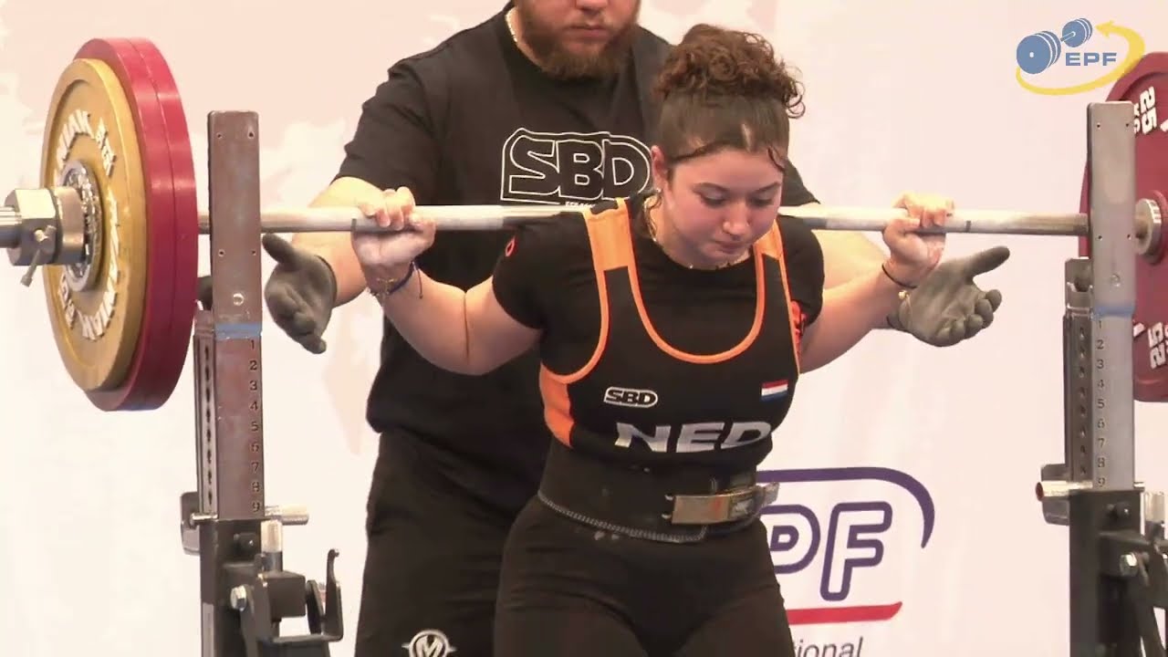 Women Jr 63kg & Men Jr 83kg A - 2025 European SJr, Junior & SOI Classic Powerlifting Championships