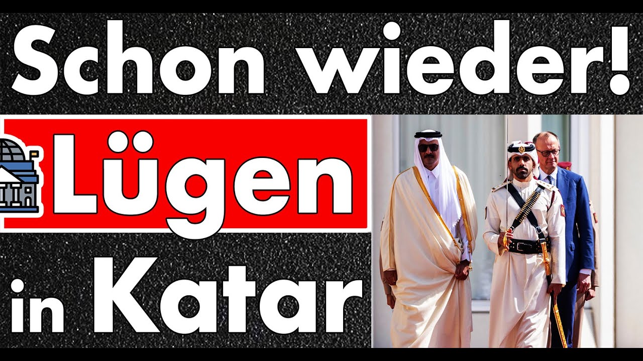 Merz in Katar: Islamische Kunst ist Bereicherung, aber bei Flüssiggas wurde Merz beim Lügen erwischt