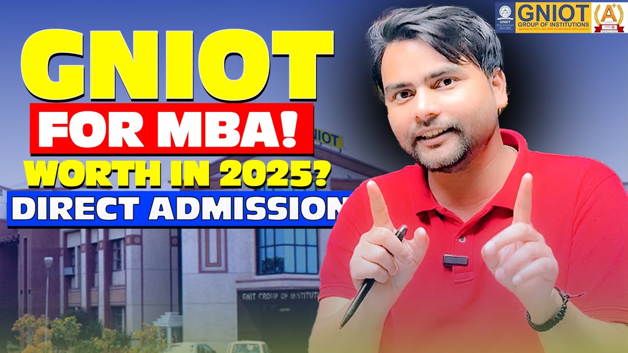 GNIOT College Greater Noida🤭 | Is Worth For MBA In 2025 ?  | Direct Admission ✅