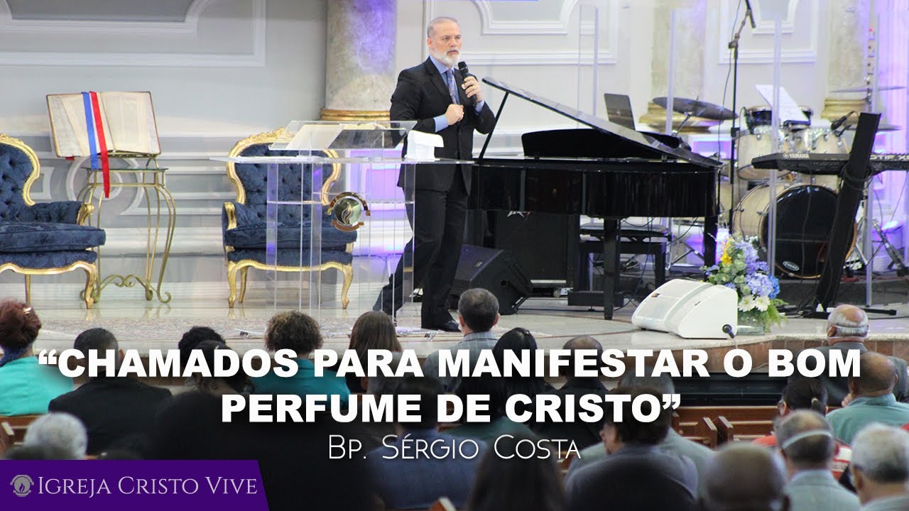 “CHAMADOS PARA MANIFESTAR O BOM PERFUME DE CRISTO”  Domingo - Manhã –26/06/2022